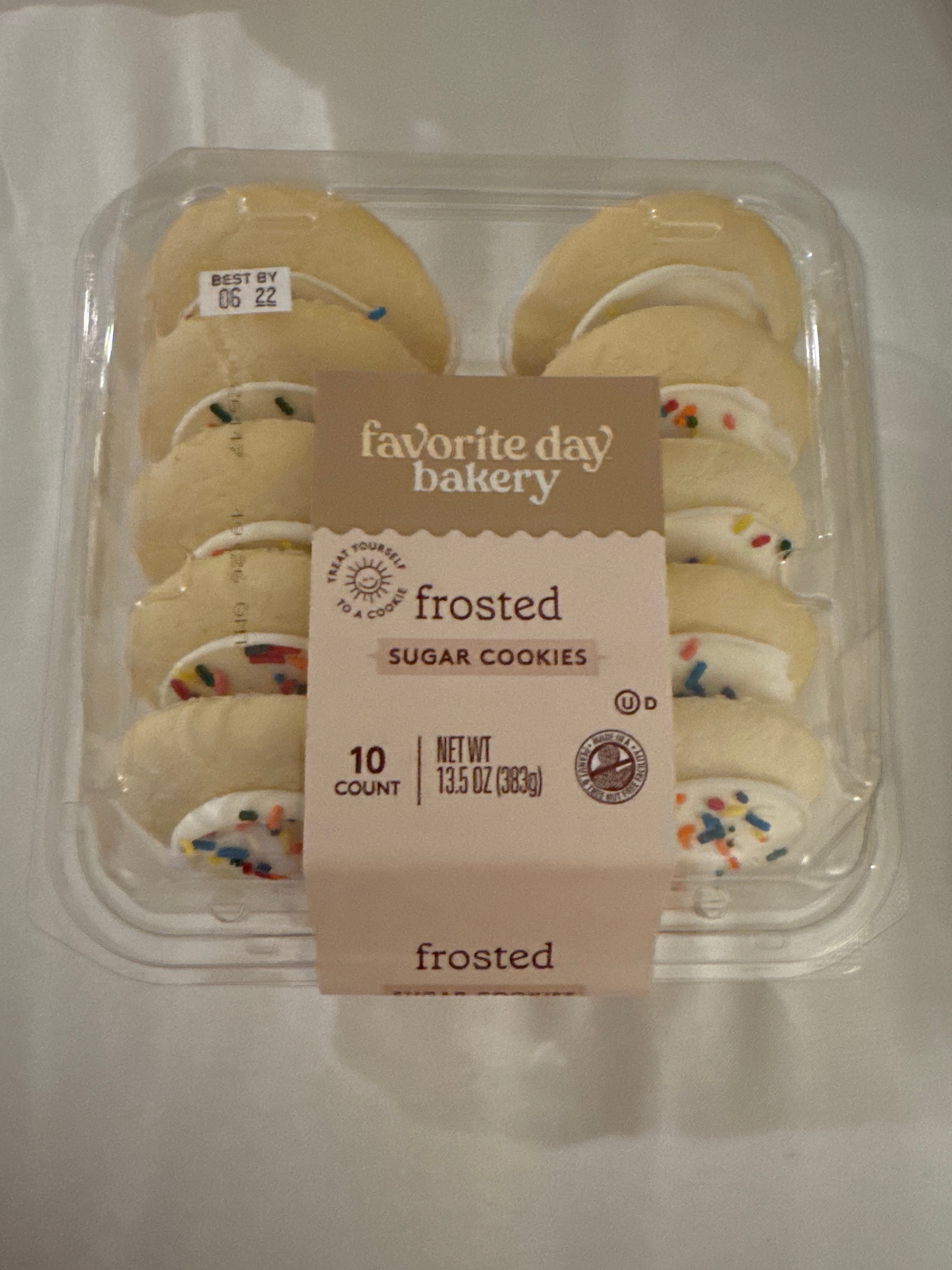 Favourite Day Sugar Cookies White Frosting