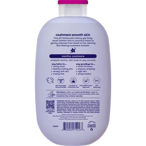 EOS Shea Butter Body Wash - Vanilla Cashmere