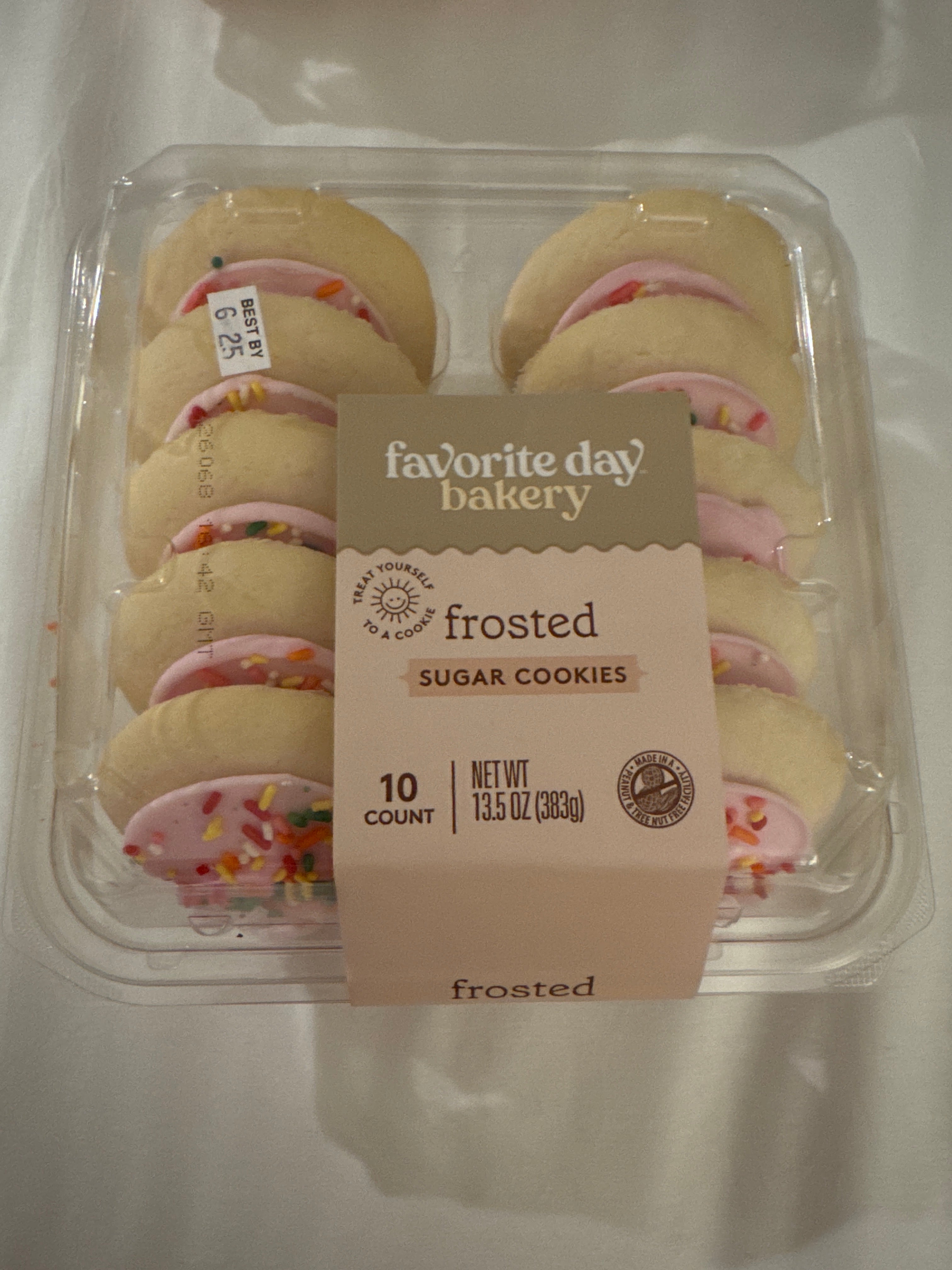 Favourite Day Sugar Cookies Pink Frosting