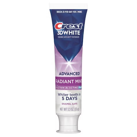 Crest Advanced White Toothpaste - Radiant Mint