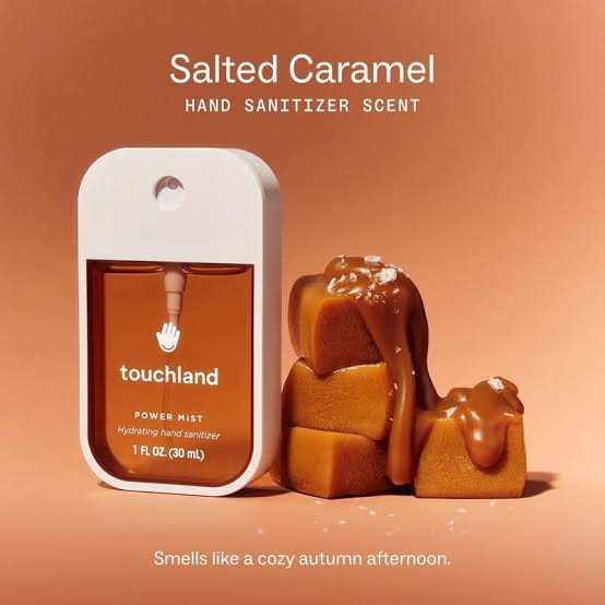 Touchland Hand Sanitizer - Salted Caramel Limited Edition