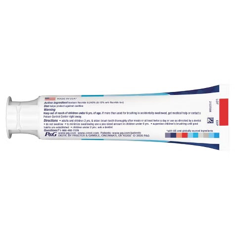 Crest Advanced White Toothpaste - Artic Fresh