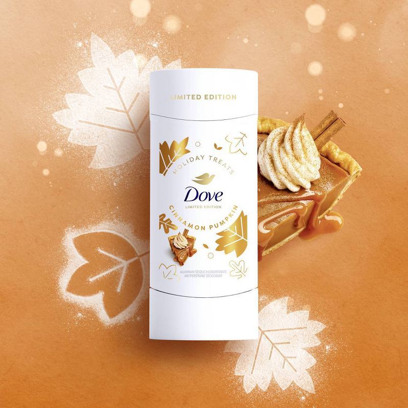 Dove Beauty Cinnamon Pumpkin Pie Deodorant Stick Limited Edition