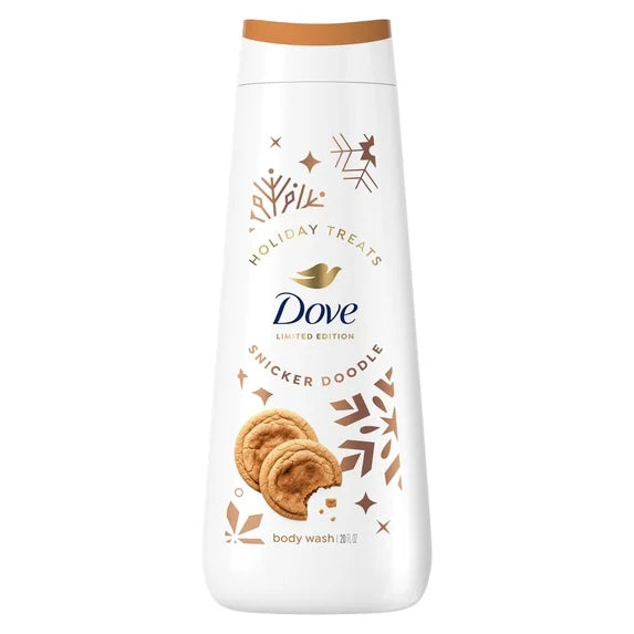 Dove Holiday Treats Body Wash Snicker Doodle Limited Edition
