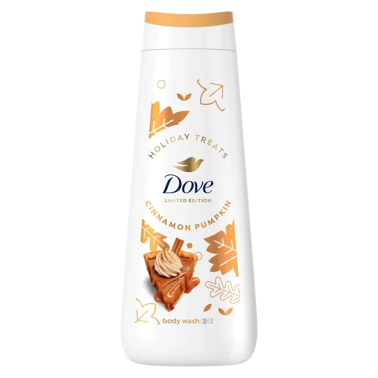 Dove Holiday Treats Body Wash Cinnamon Pumpkin Limited Edition