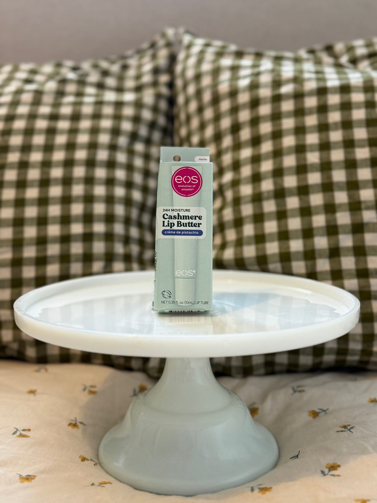 EOS Cashmere Lip Butter - Crème De Pistachio