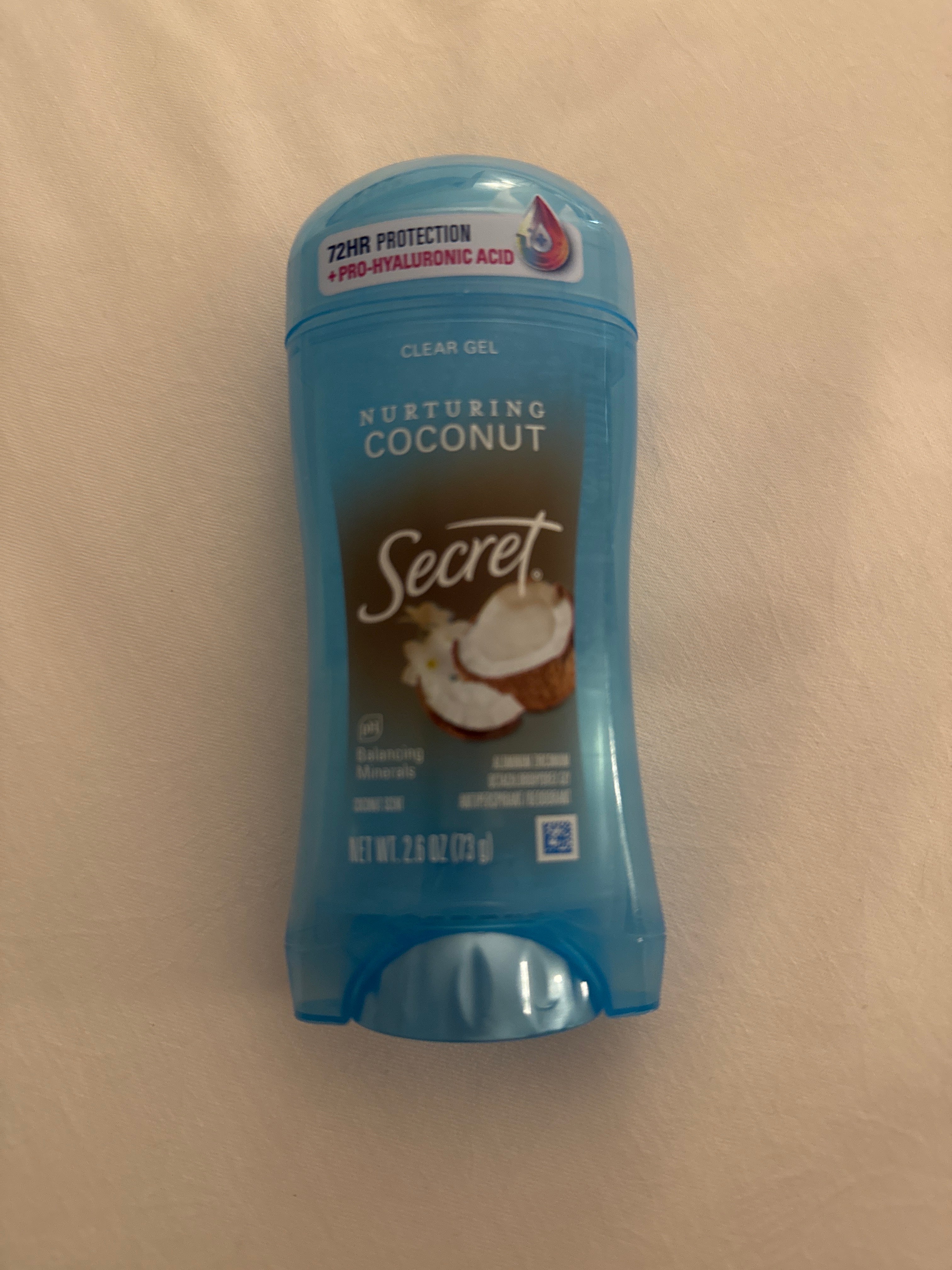 Secret Deodorant 72 Protection Clear Gel - Nurturing Coconut
