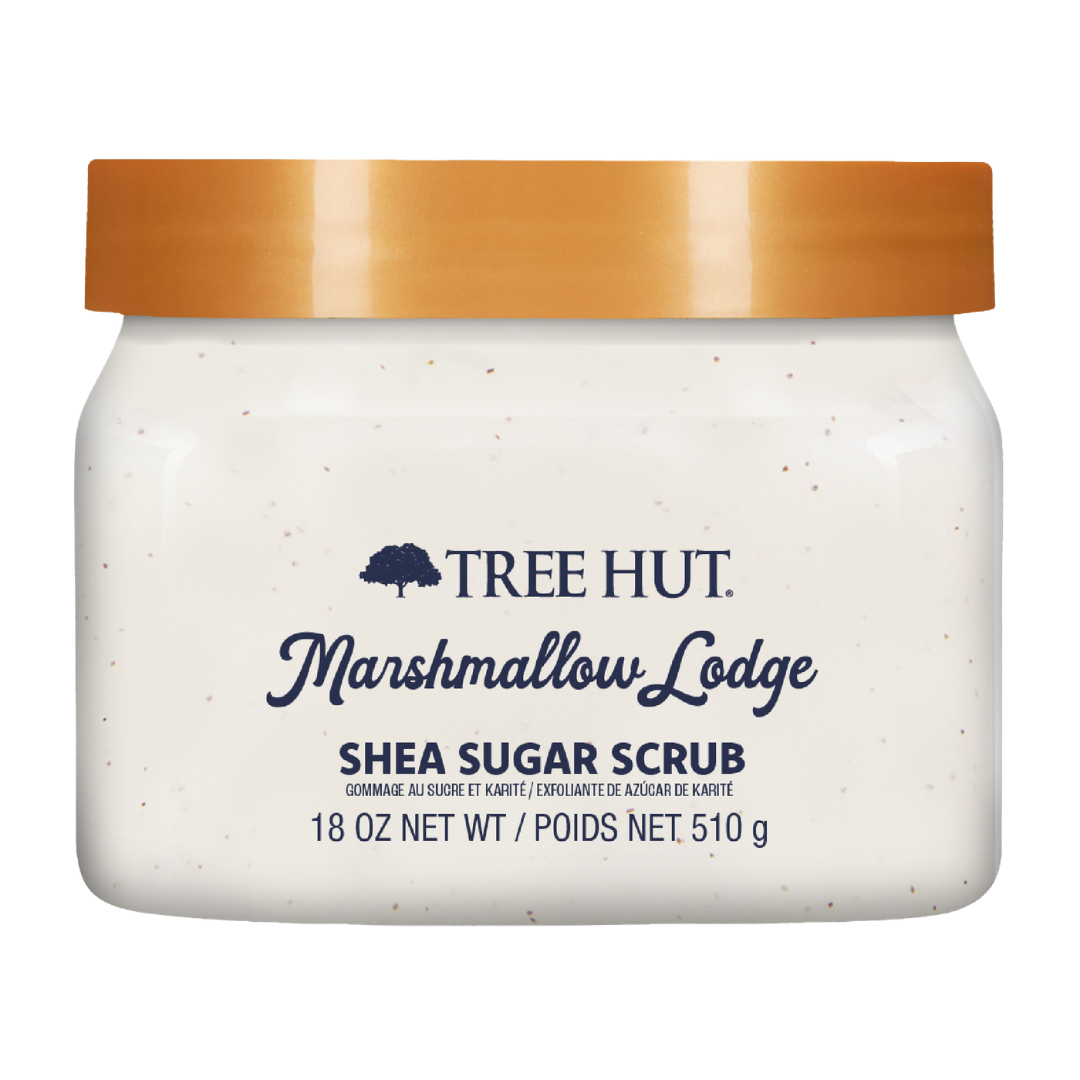 Tree Hut Body Shea Sugar Scrub Marshmallow Lodge Seasonal PREORDER