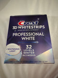 Crest White Strips Professional + Whitening Light