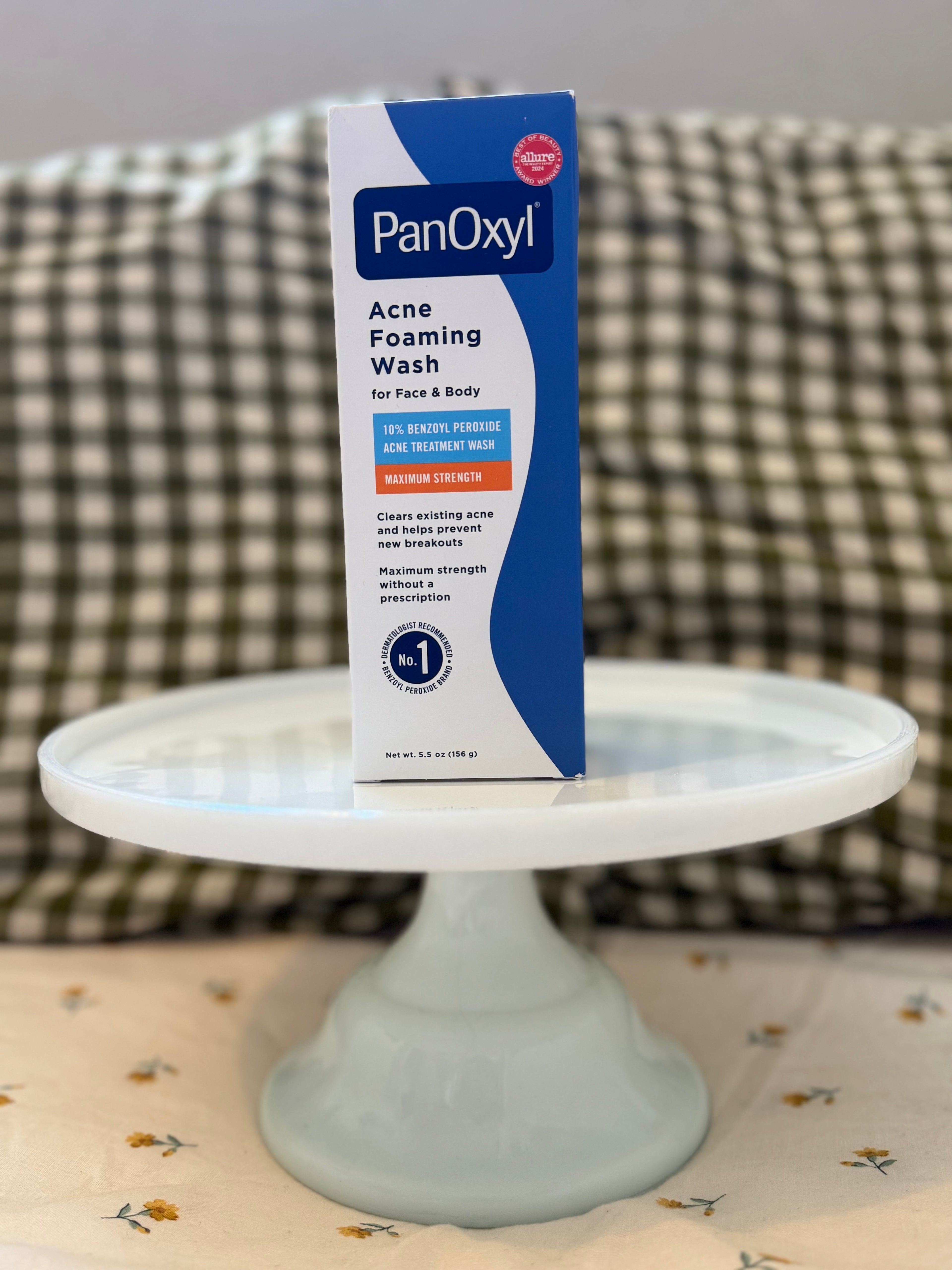 PanOxyl Acne Foaming Wash Face & Body 5.5oz Maximum Stength