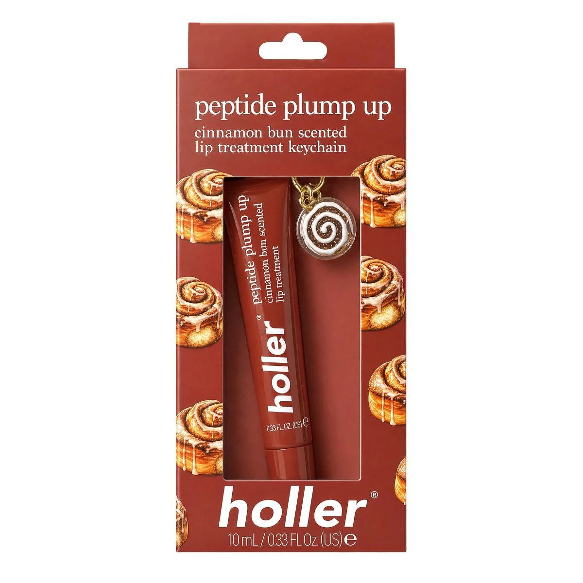 Holler and Glow Tinted Lip Serums Cinnamon Swirl - 0.47 fl oz