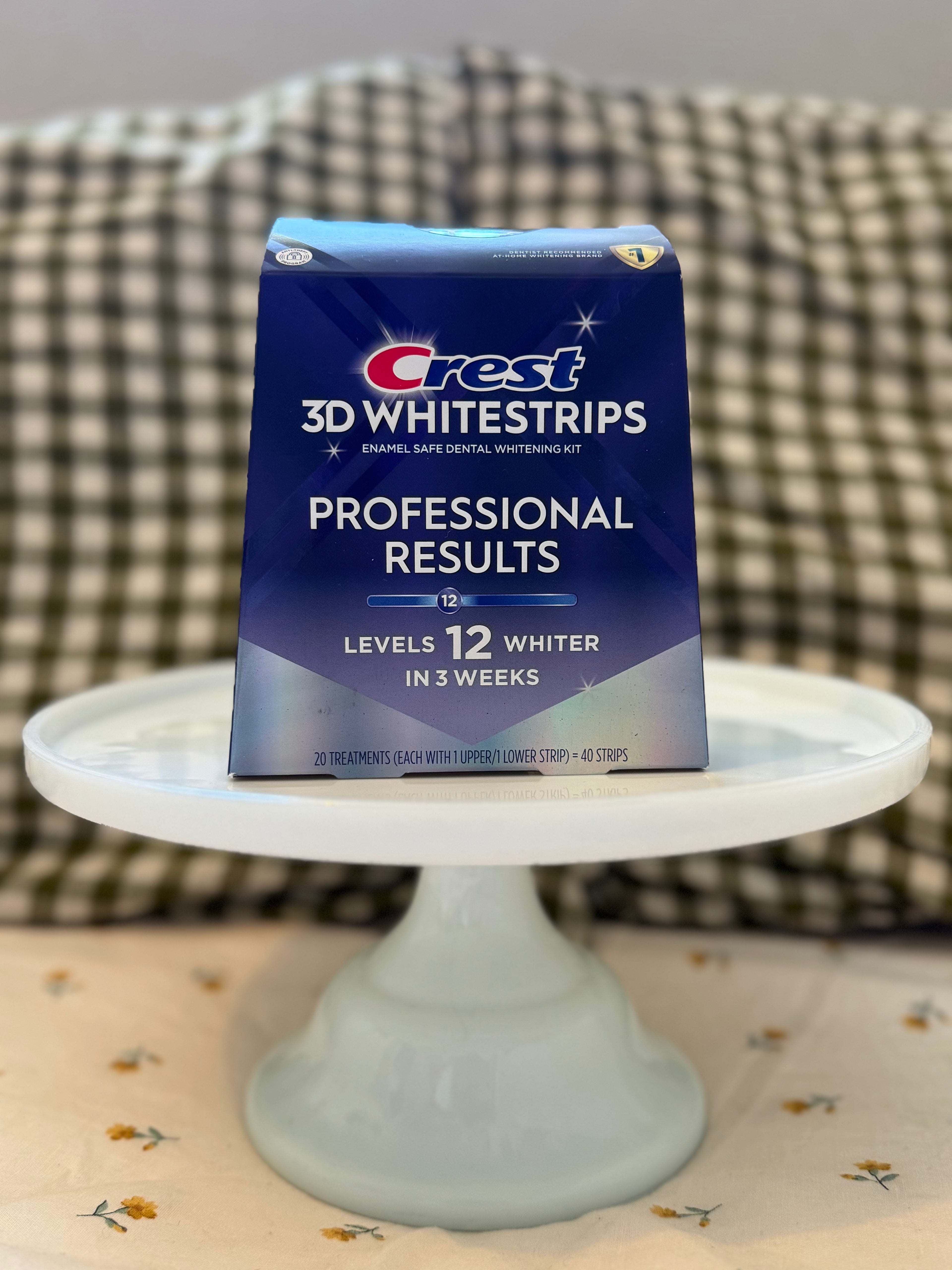 Crest 3D Whitestrips Professional Results