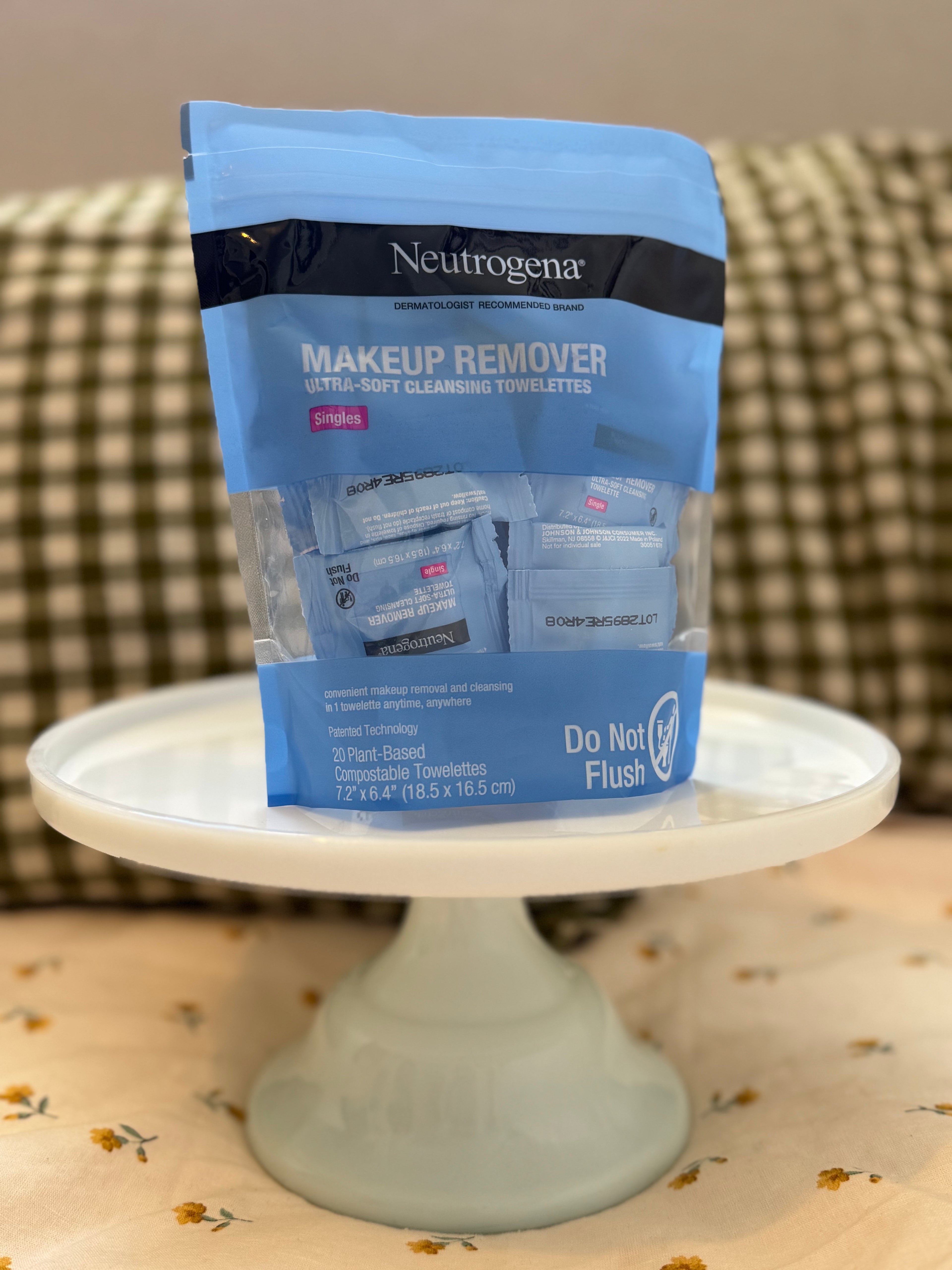 Neutrogena Makeup Remove Face Wipes Individual 20pcs