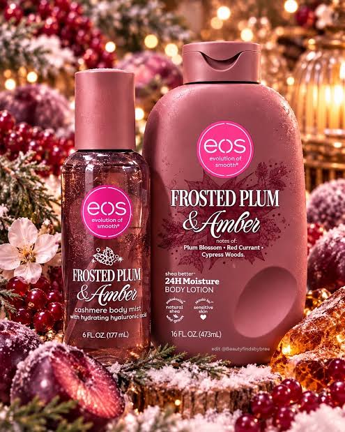 EOS Body Mist - Frosted Plum & Amber Limited Edition Preorder
